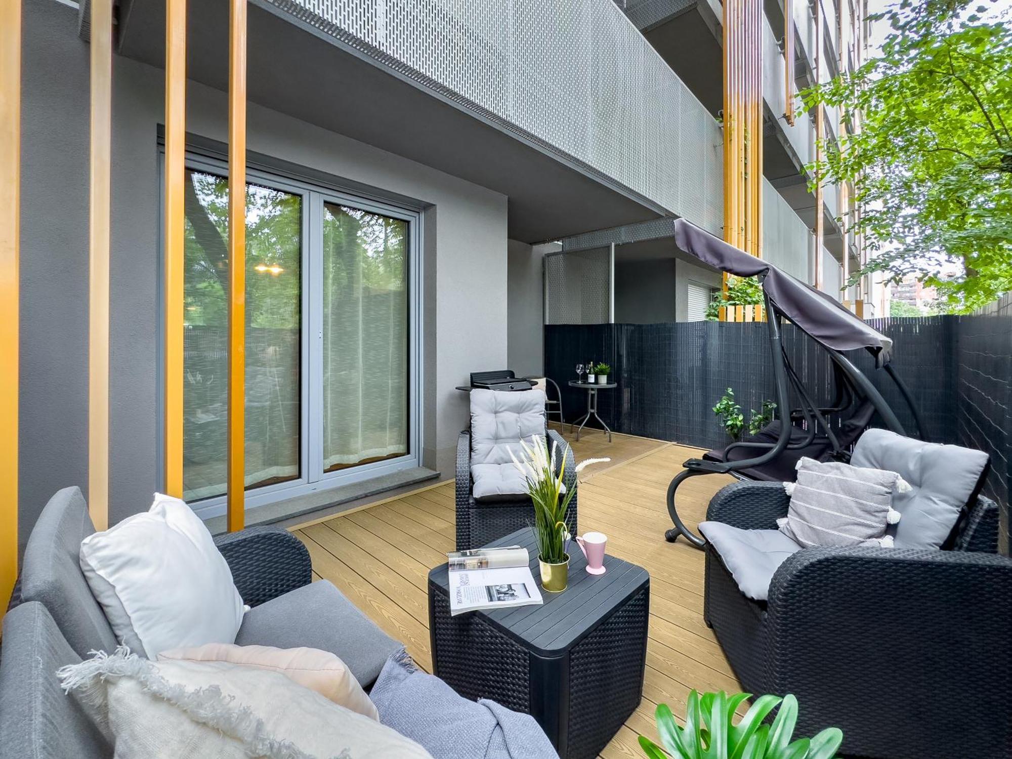 Apartament Z Duzym Tarasem W Centrum Krakowa Extérieur photo